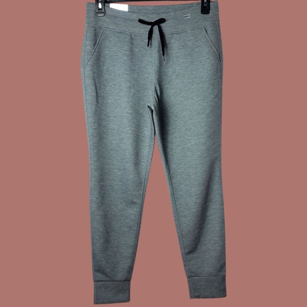 32 Degrees Heat Fleece Womens Jogger Pants W/Drawstring Waist Heather Medium